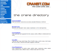 Tablet Screenshot of craneit.com